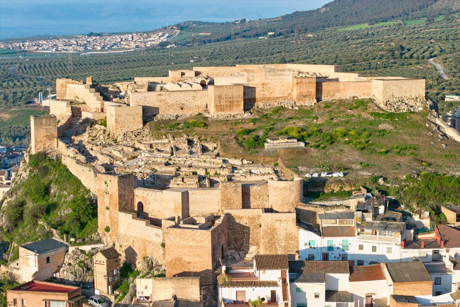 Castillo de Íllora, en el Poniente de Granada