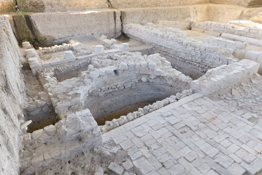 Detalle Villa Romana de Salar Poniente de Granada