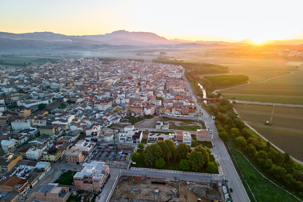amanecer en huétor tájar