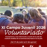 Campo de Voluntariado Juvenil en Moclín Poniente de Granada