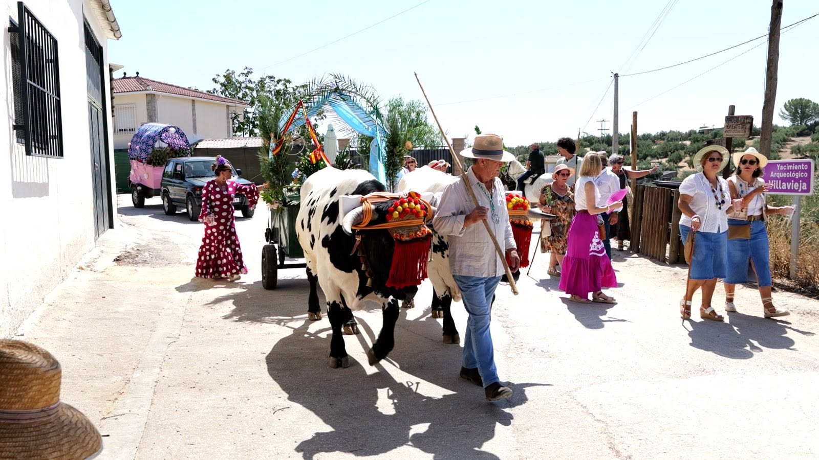 Romería en honor a la Virgen de Lourdes Algarinejo Poniente de Granada (1)