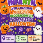 cartel taller halloween montefrio